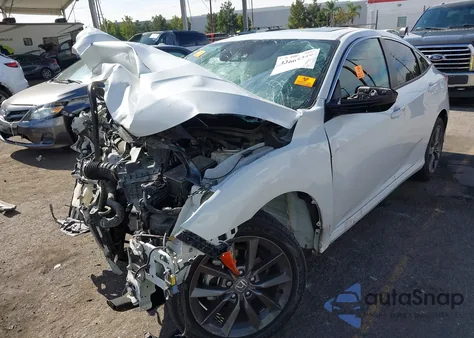 2021 Honda Civic Ex from USA, damaged, VIN 19XFC1F39ME205080